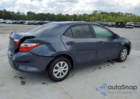 2015 Toyota Corolla L из США, поврежденный, VIN 5YFBURHE6FP355044